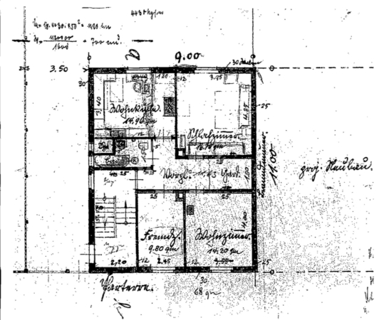 Ideal für Kapitalanleger – Gepflegtes 3-Parteien-MFH mit Garten – gute Lage –, 86154 Augsburg / Oberhausen, Mehrfamilienhaus